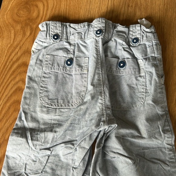 Striped blue and white pants - Picture 6 of 6